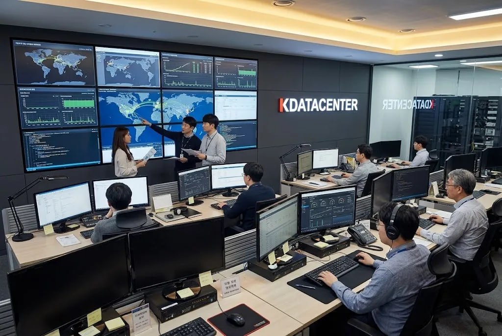 Kdatacenter network operations center